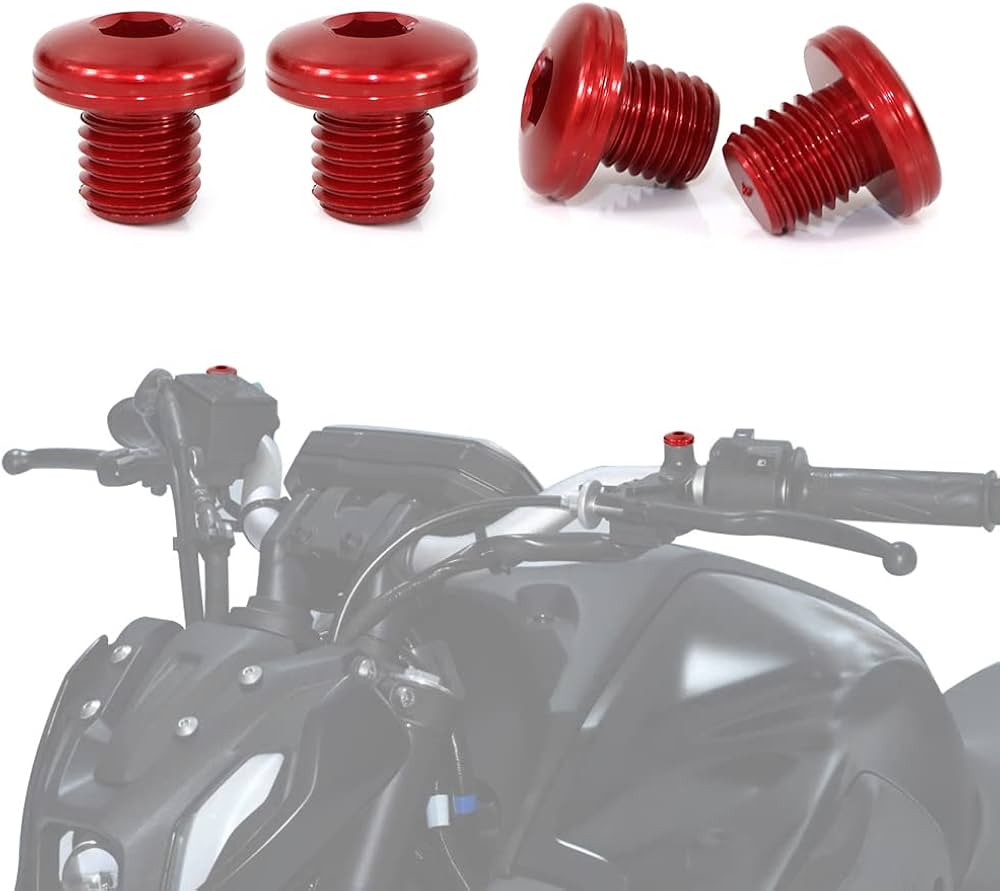 Amazon.co.jp: オートバイ M10x1.25 ミラーホールプラグネジ ホンダ